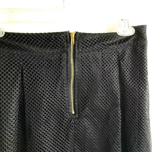 Charlotte Russe Lined Mesh Net Mini Skirt Medium - Picture 4 of 6